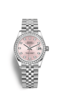 SILVER PINK WATCH