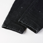 Purple Black Jeans