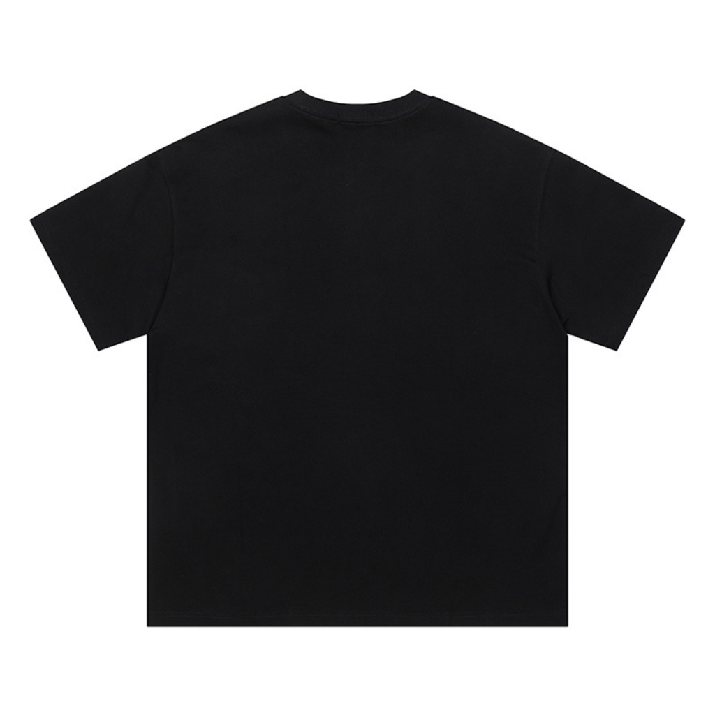 Amr M.A. T-Shirt mit rotem Balken