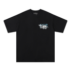 Amr Monogramm Blumen-T-Shirt