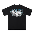 Amr Monogramm Blumen-T-Shirt