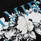 Amr Monogramm Blumen-T-Shirt
