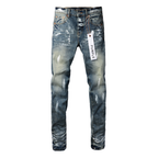 Purple Gradient Blue Jeans