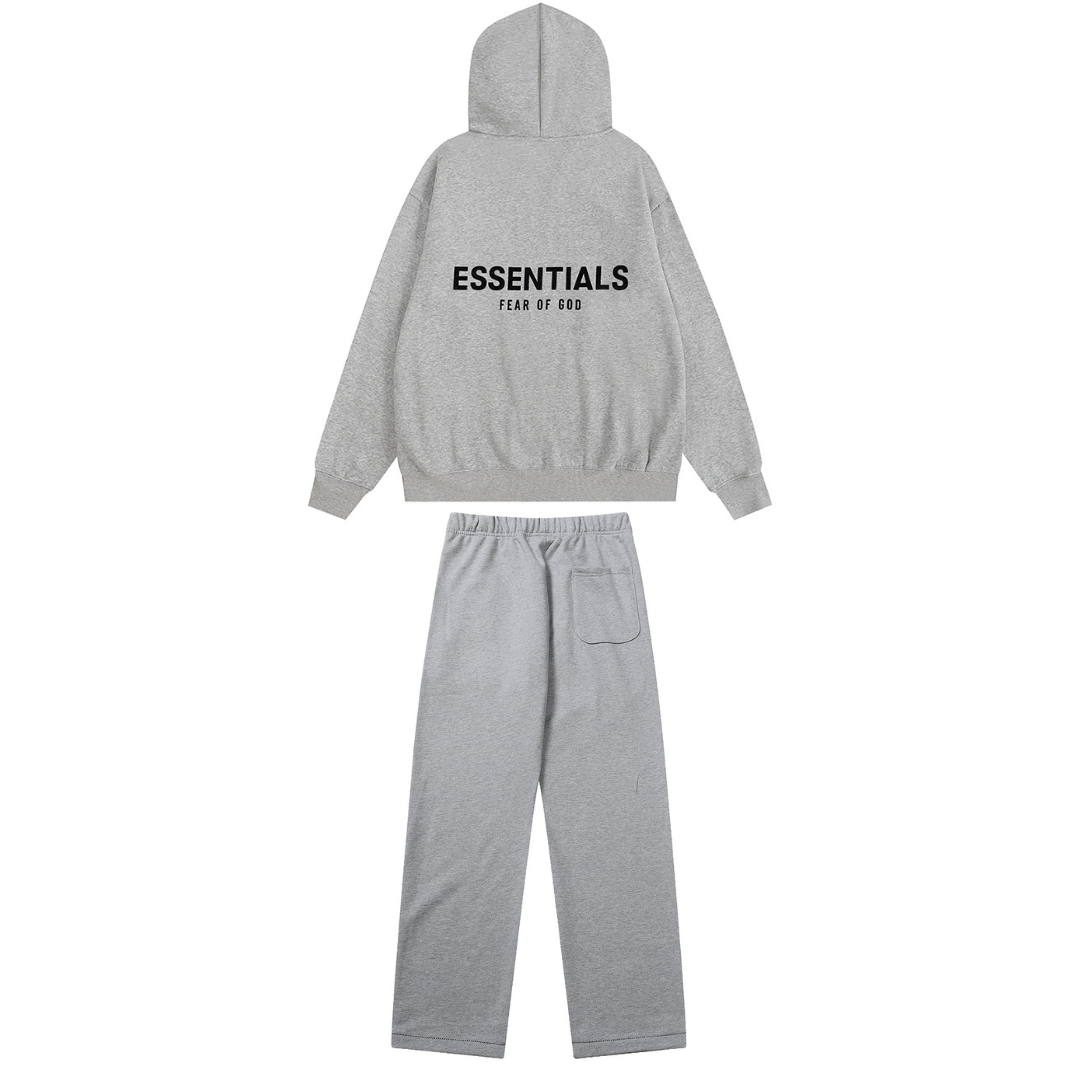 Essentials Relaxed Grauer Trainingsanzug