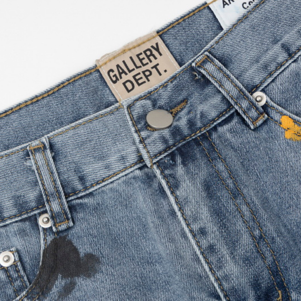 Galerie-Abteilung Schlagjeans
