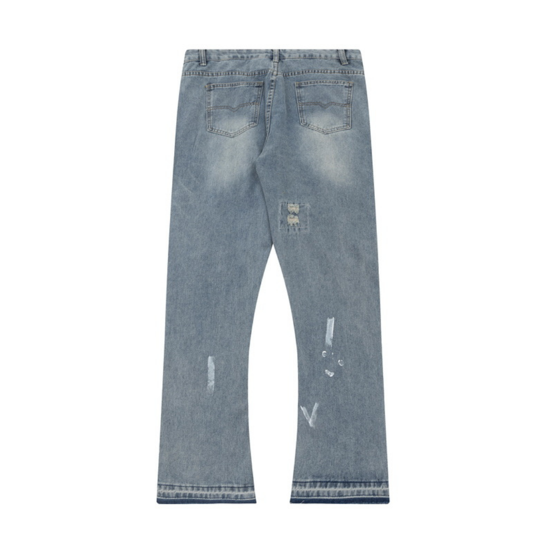 Galerie-Abteilung Schlagjeans