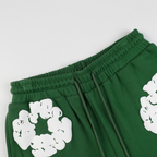 Denim Trs Green Short set