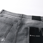 Lila Schlagjeans