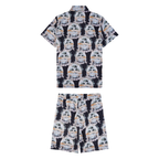 Amr Monogram Short Set