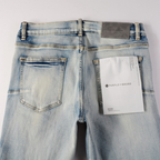 Purple Gradient Light Blue Jeans