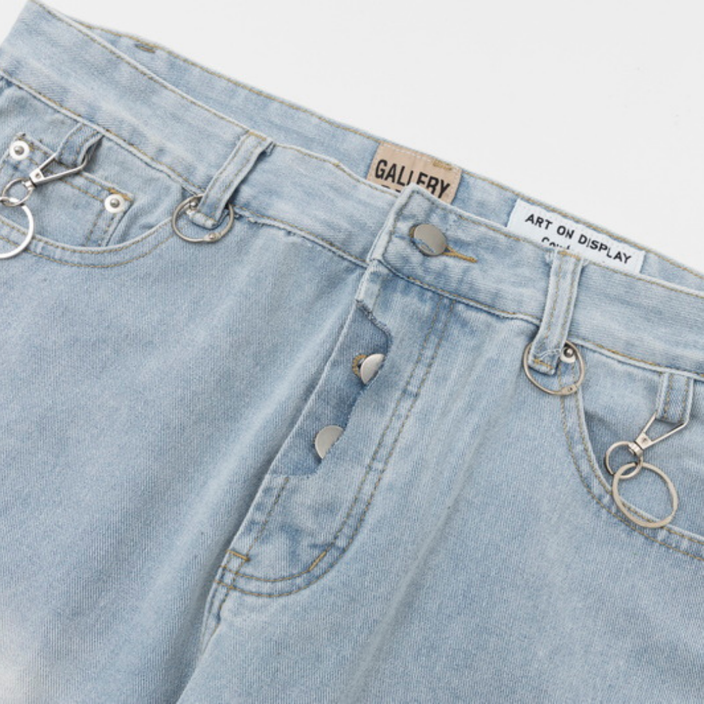 Galerie-Abteilung Schlagjeans