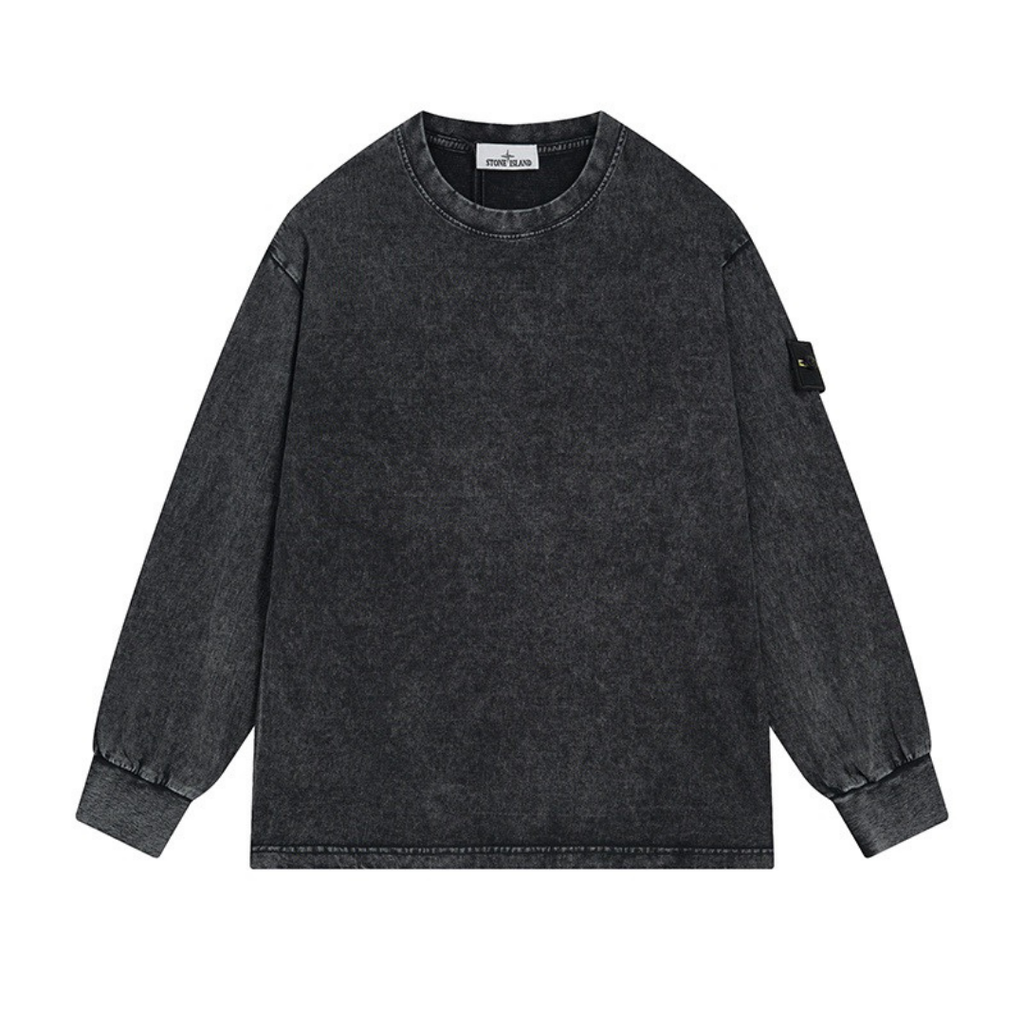 Stone Monogram Sweatshirt