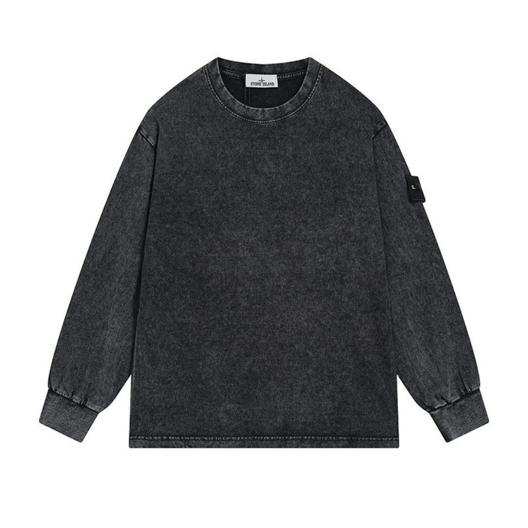Stone Monogram Sweatshirt