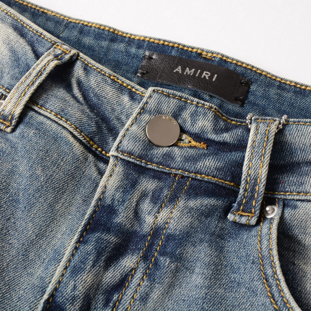 Amr Logo Black Jeans