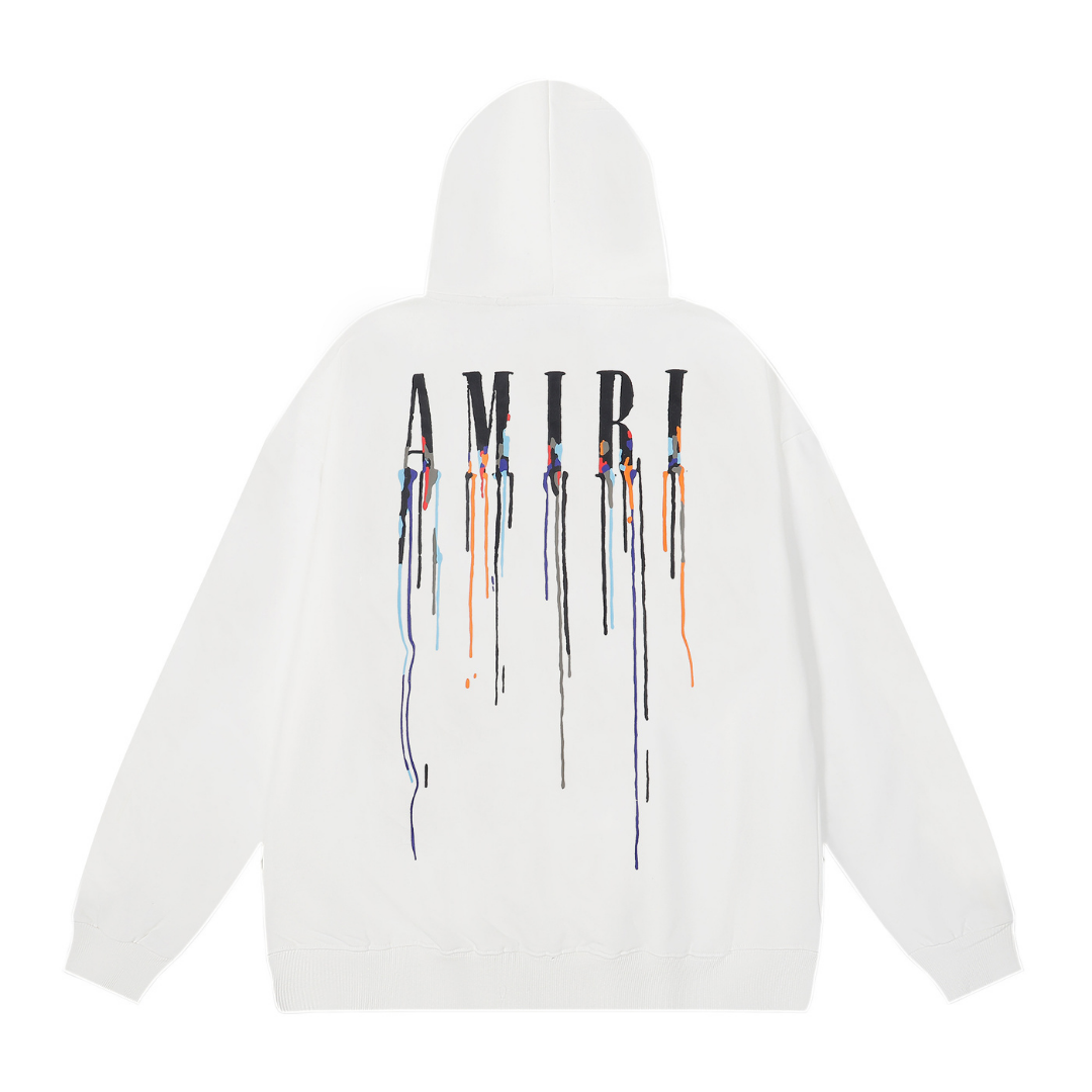 Amr Paint Drip Kapuzenpullover