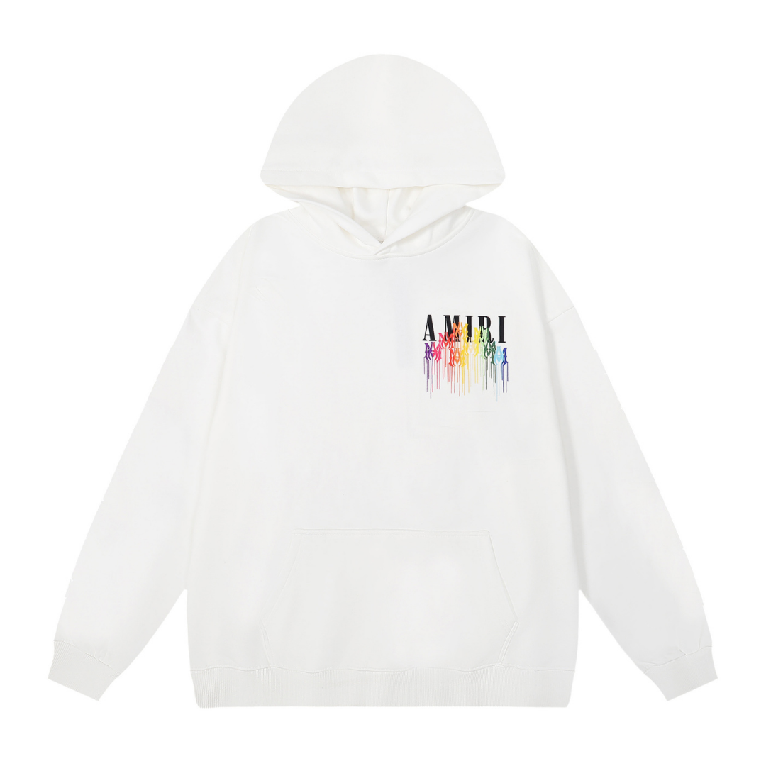 Amr M.A. Drip Collage Kapuzenpullover