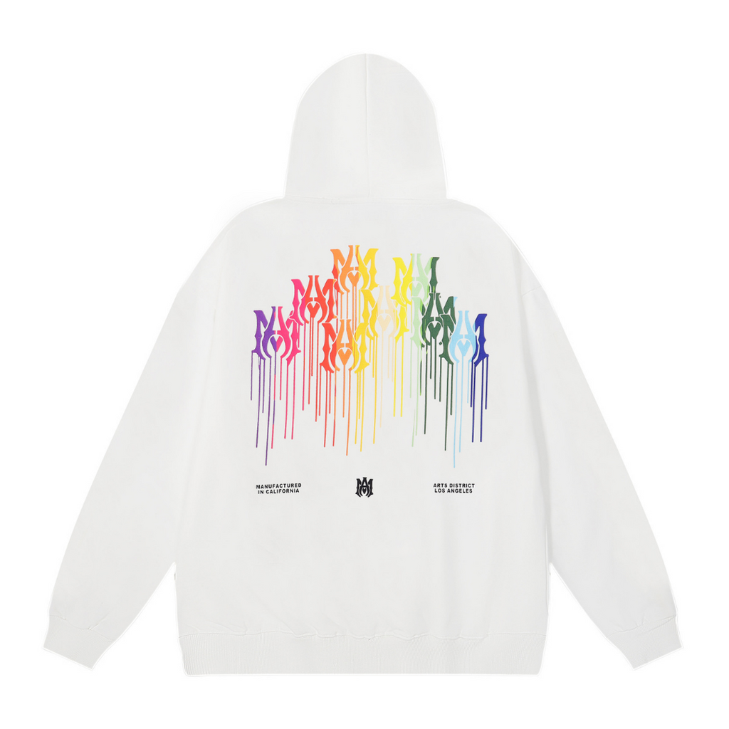 Amr M.A. Drip Collage Kapuzenpullover