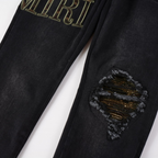 Amr Applikations-Jeans aus Denim