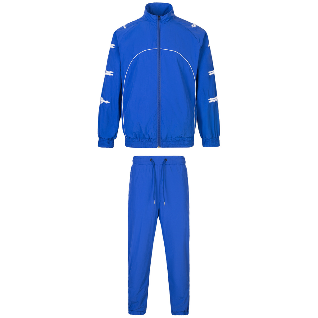 T-Shellsuit Blauer Trainingsanzug