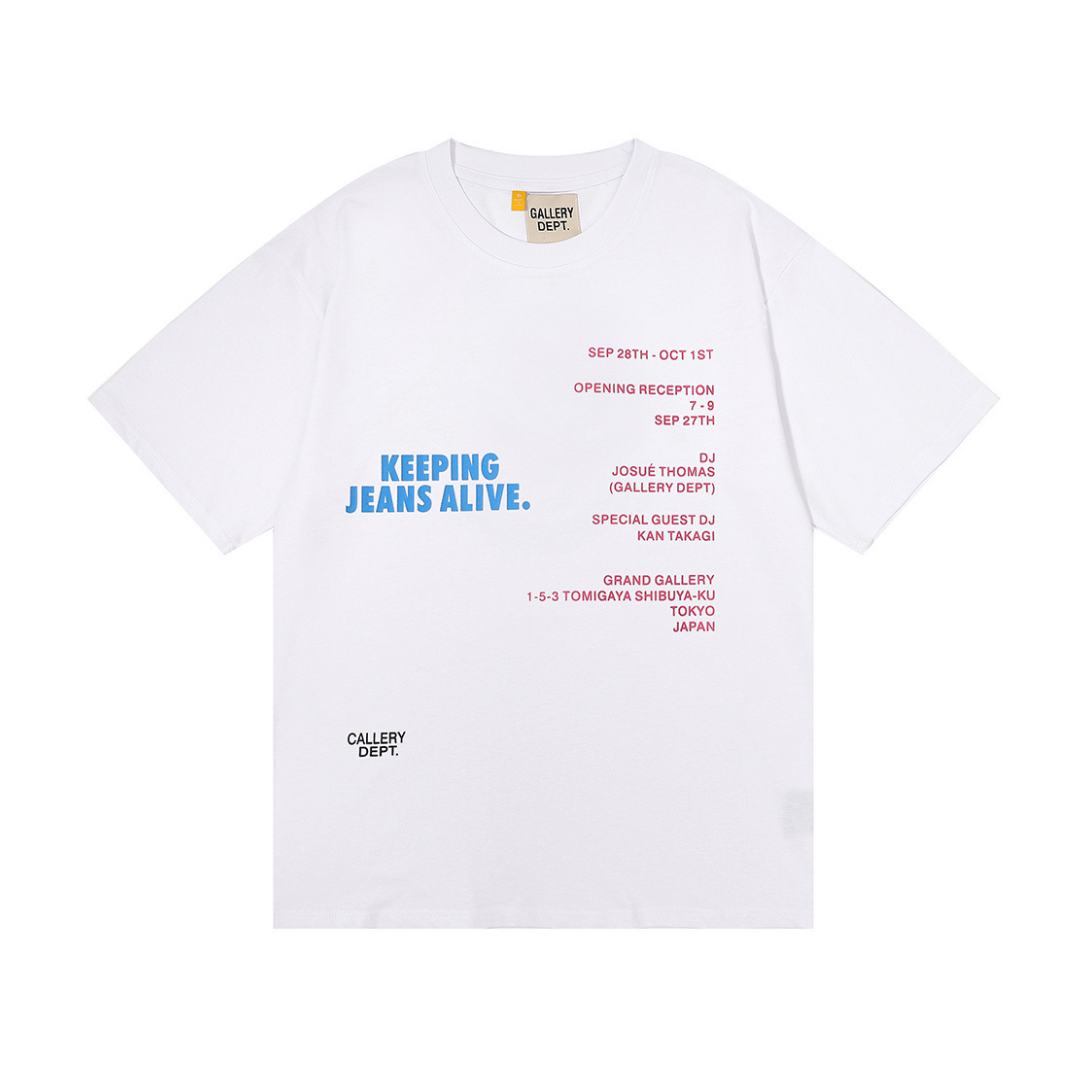 T-Shirt der Galerieabteilung