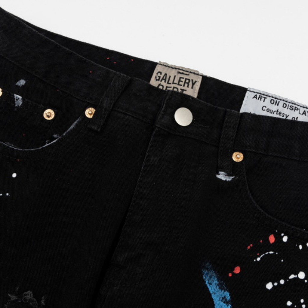 Galerie-Abteilung Schlagjeans