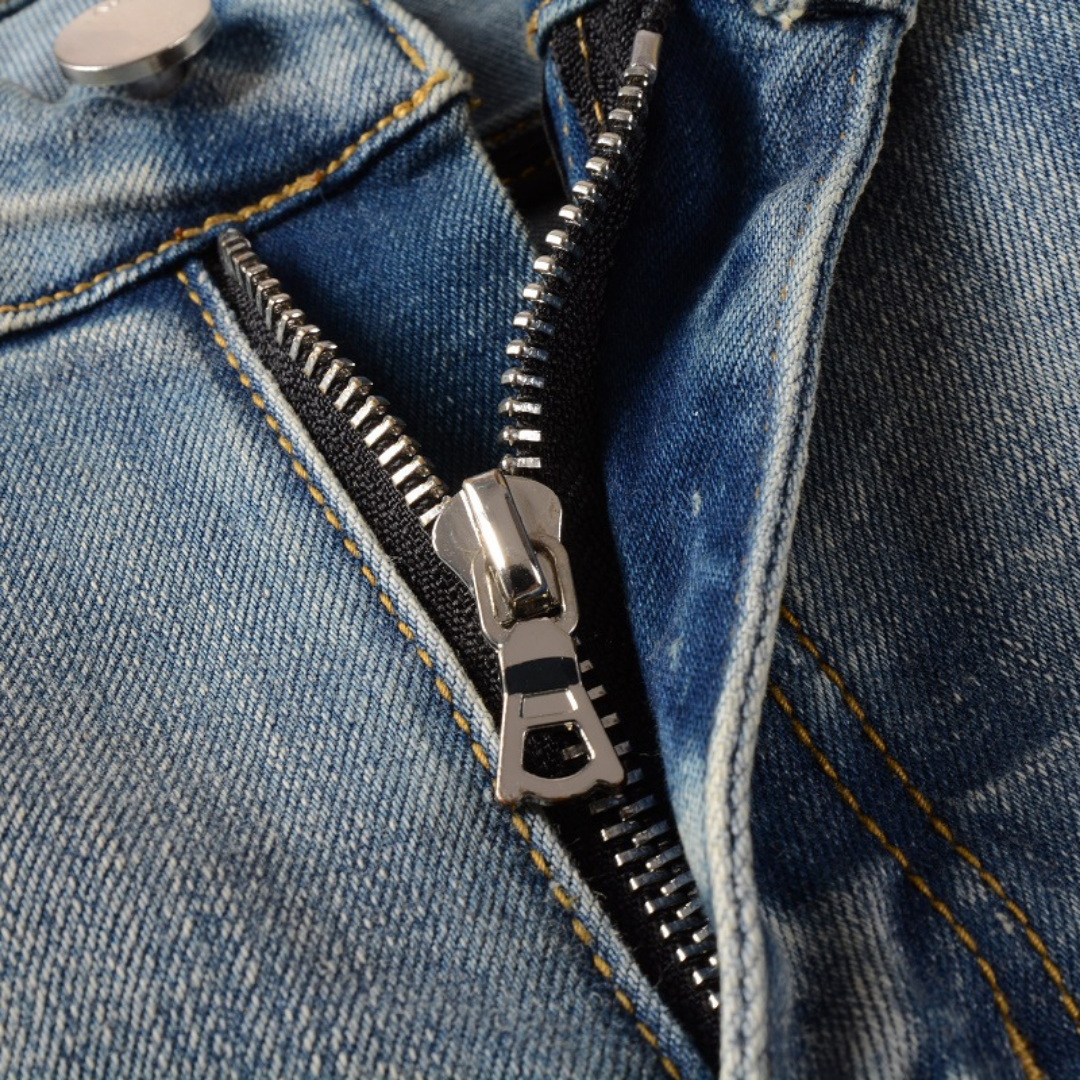 Amr Camo Logo Jeans