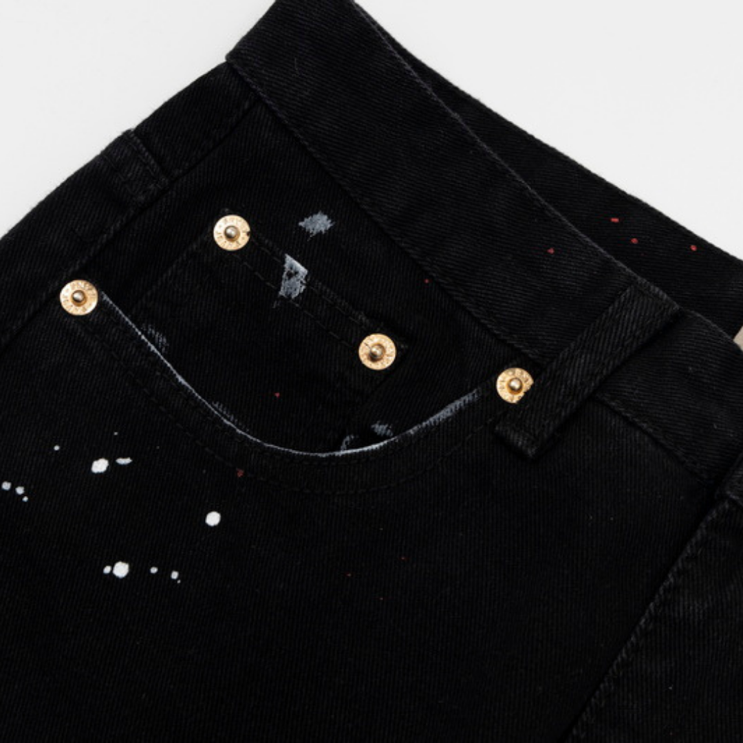 Galerie-Abteilung Schlagjeans