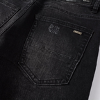 Amr Bandana Black Patch Jeans