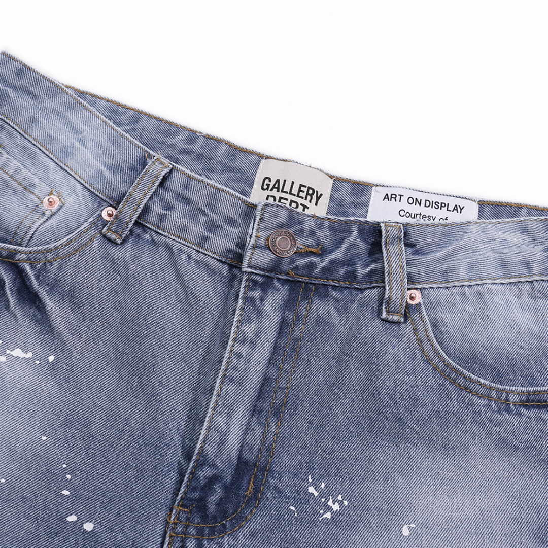 Galerie-Abteilung Schlagjeans