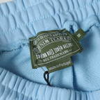 Jeans-Hose Himmelblau Kurzer Satz