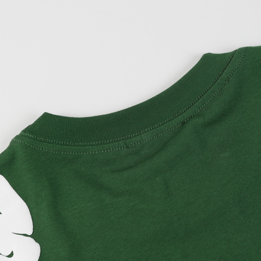 Denim Trs Green Short set