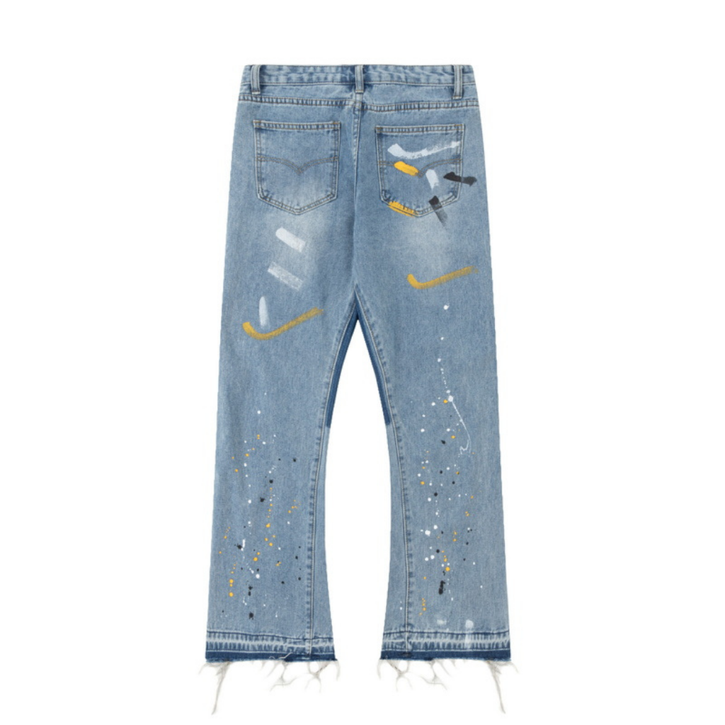 Galerie-Abteilung Schlagjeans