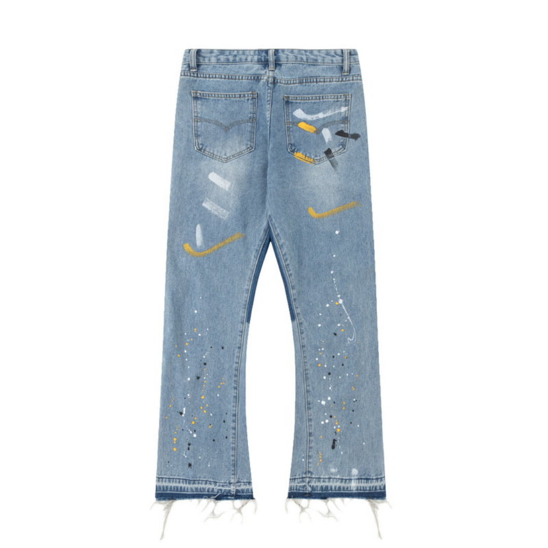 Galerie-Abteilung Schlagjeans