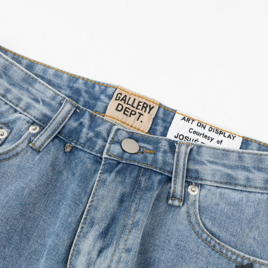 Galerie-Abteilung Schlagjeans