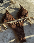 MIUE BROWN BIKINI