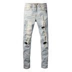 Amr Logo Blue Jeans
