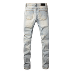 Amr Logo Blue Jeans