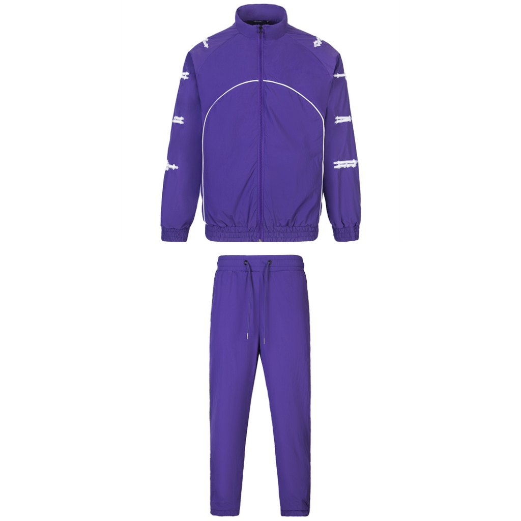 T-Shellsuit Lila Trainingsanzug