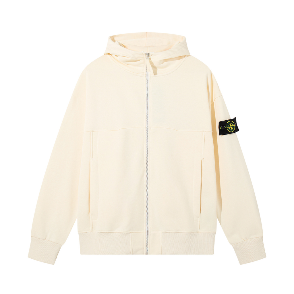 Stone Monogram 4.0 Kapuzenpullover mit Reißverschluss