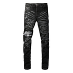 Amr M.A Bar Black Jeans