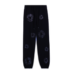 Denim-Hose Diamonds, komplett schwarz