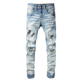 Amr Blue Used-Jeans