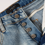 Amr White Patch Jeans