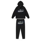 London Shooters Black Blue Tracksuit