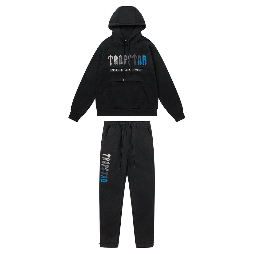 Decoded 2.0 Kapuzen-Trainingsanzug Schwarz-Blau