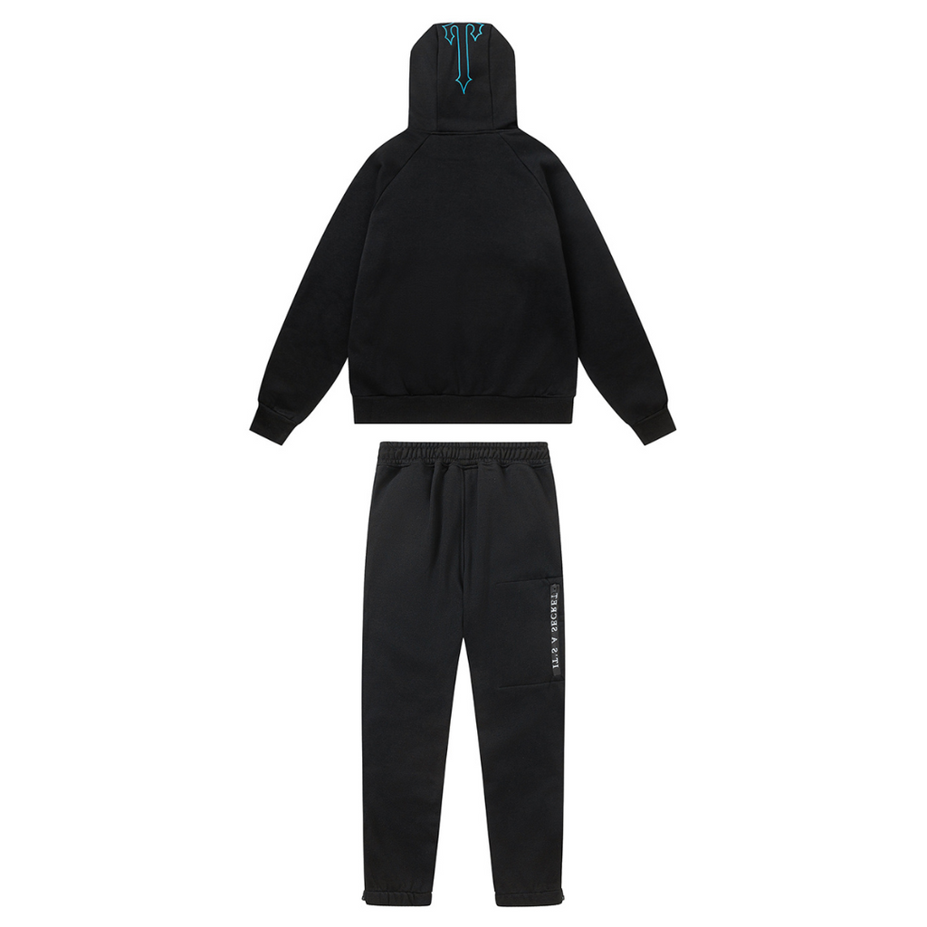 Decoded 2.0 Kapuzen-Trainingsanzug Schwarz-Blau
