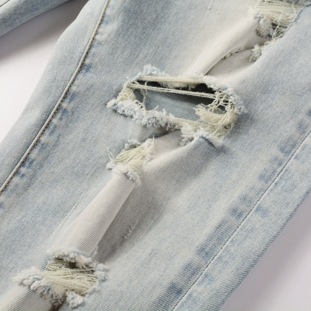 Amr Logo Blue Jeans