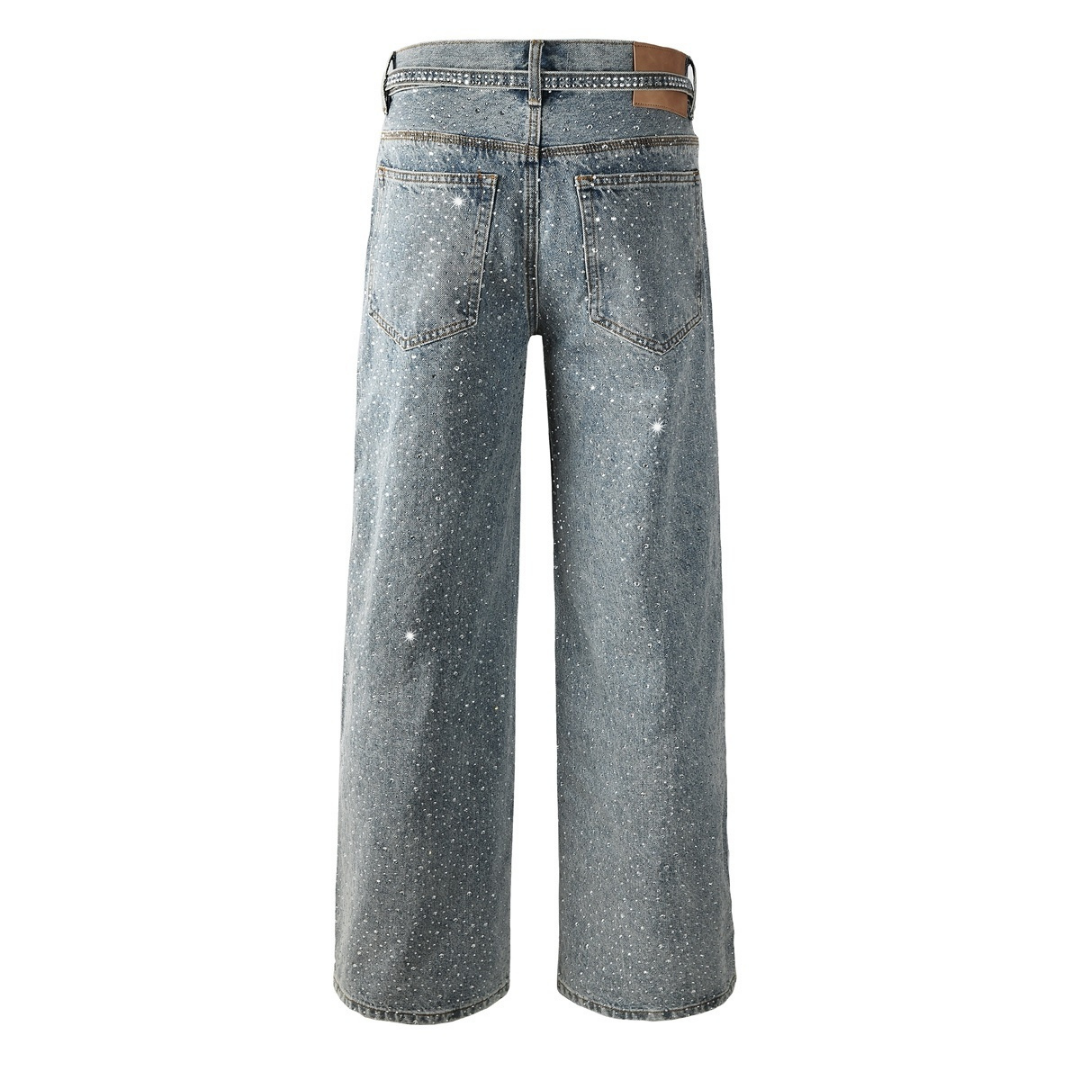 Purple Diamonds Blue Jeans