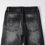 Amr Blue Patch Jeans