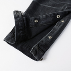 Amr schwarze Used-Jeans